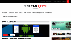 What Sercancepni.net.tr website looked like in 2017 (6 years ago)