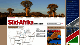 What Sued-afrika.de website looked like in 2017 (8 years ago)