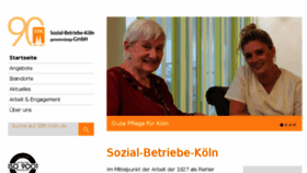 What Sbk-koeln.de website looked like in 2017 (6 years ago)