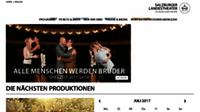 What Salzburger-landestheater.at website looked like in 2017 (6 years ago)