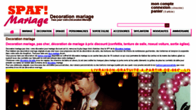 What Spafmariage.com website looked like in 2017 (6 years ago)