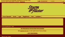 What Sturm-gefluester.info website looked like in 2017 (6 years ago)