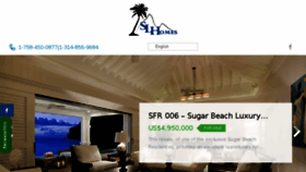 What Stlucia-homes.com website looked like in 2017 (6 years ago)
