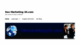What Seomarketing24.com website looked like in 2017 (6 years ago)