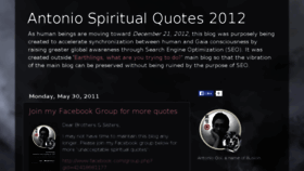 What Spiritualquotes2012.blogspot.com website looked like in 2017 (6 years ago)