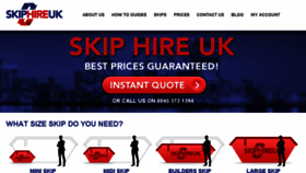 What Skiphireuk.co.uk website looked like in 2017 (6 years ago)