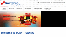 What Sonytrading.com.au website looked like in 2017 (6 years ago)