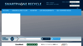 What Smartphonerecycle.fr website looked like in 2017 (6 years ago)