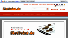 What Slotpoint.de website looked like in 2017 (6 years ago)