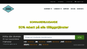 What Svenska-domaner.se website looked like in 2017 (6 years ago)
