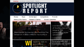 What Spotlightreport.net website looked like in 2017 (6 years ago)