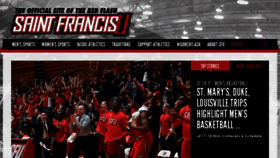 What Sfuathletics.com website looked like in 2017 (7 years ago)
