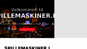 What Spillemaskiner.dk website looked like in 2017 (6 years ago)