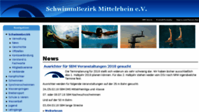 What Schwimm-mit.de website looked like in 2017 (6 years ago)