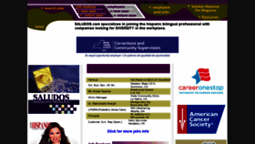 What Saludos.com website looked like in 2017 (6 years ago)
