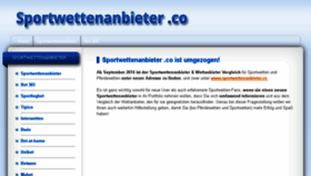 What Sportwettenanbieter.co website looked like in 2017 (6 years ago)
