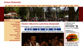 What Schlossdiedersdorf.de website looked like in 2017 (6 years ago)
