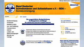 What Schiedsamt.de website looked like in 2017 (6 years ago)