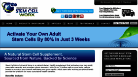 What Stemcellworx.com.au website looked like in 2017 (6 years ago)