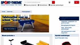 What Sport-thieme.nl website looked like in 2017 (6 years ago)