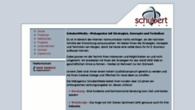 What Schubertmedia.de website looked like in 2017 (6 years ago)