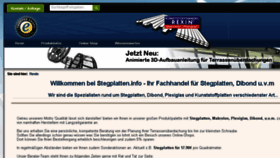 What Stegplatten.info website looked like in 2017 (6 years ago)