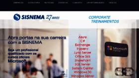 What Sisnema.com.br website looked like in 2017 (6 years ago)