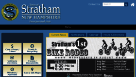 What Strathamnh.gov website looked like in 2017 (6 years ago)