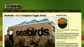 What Seabirdstruck.com website looked like in 2017 (6 years ago)