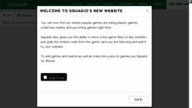 What Squad.io website looked like in 2017 (6 years ago)