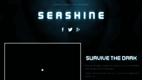 What Seashinegame.com website looked like in 2017 (6 years ago)