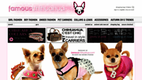 What Store.famouschihuahua.com website looked like in 2017 (6 years ago)