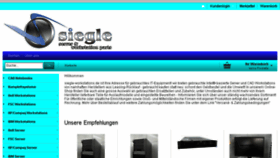What Siegle-workstations.de website looked like in 2017 (8 years ago)