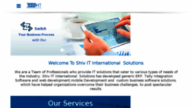 What Shivitsolutions.com website looked like in 2017 (6 years ago)
