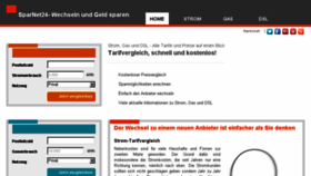 What Sparnet24.de website looked like in 2017 (6 years ago)