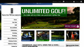 What Southwinchestergolf.co.uk website looked like in 2017 (6 years ago)