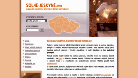 What Solne-jeskyne.info website looked like in 2017 (6 years ago)