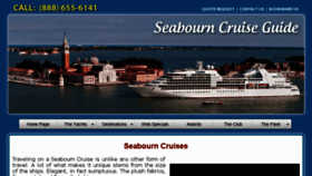 What Seabourn-cruise-guide.com website looked like in 2017 (6 years ago)