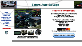 What Saturnautosalvage.com website looked like in 2017 (6 years ago)