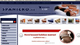 What Spanicko.cz website looked like in 2017 (6 years ago)