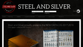 What Steelandsilver.com website looked like in 2017 (6 years ago)