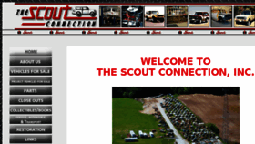 What Scoutconnection.com website looked like in 2017 (6 years ago)