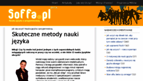 What Soffa.pl website looked like in 2017 (6 years ago)
