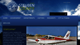 What Steubencounty.com website looked like in 2017 (6 years ago)