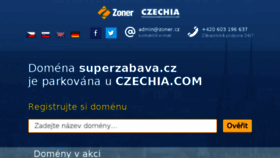 What Superzabava.cz website looked like in 2017 (6 years ago)