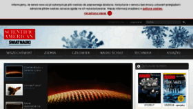 What Swiatnauki.pl website looked like in 2017 (6 years ago)