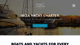 What Smartcharteribiza.com website looked like in 2017 (6 years ago)