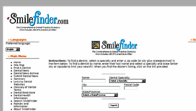 What Smilefinder.com website looked like in 2017 (6 years ago)