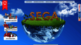 What Segagroup.com website looked like in 2017 (6 years ago)