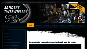 What Sanderstweewielers.nl website looked like in 2017 (6 years ago)